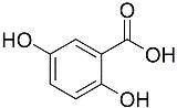 DHBの化学構造式